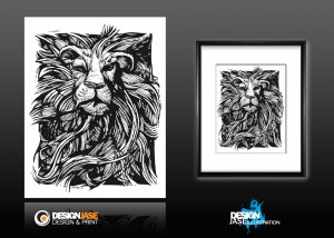 Lion Artwork 