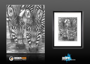 Zebra Artwork 